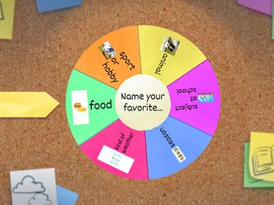 Name your favorite thing