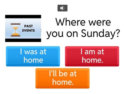 Talking about Past time and events.