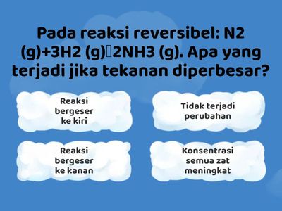 KUIS KESETIMBANGAN KIMIA