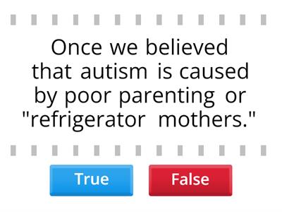 Autism Knowledge Quiz