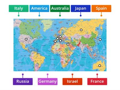 Hello song map label.