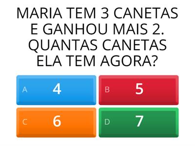 Matemática 2° ano fundamental