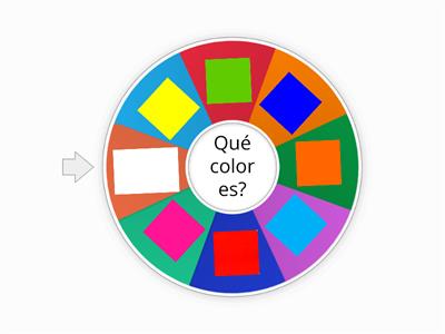 COLORES! Giramos la ruleta y decimos el color que aparece