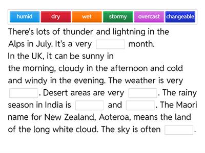 Team up plus VI Unit 6 the weather and natural disaster