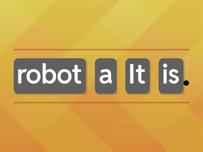 P.1. Put the words in the correct order.