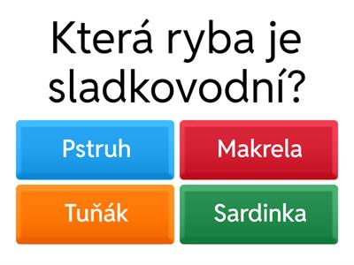 MASO: sladkovodní ryby