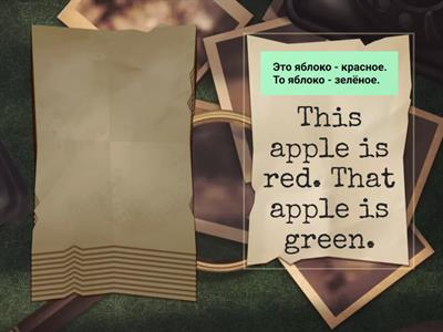 МЕСТОИМЕНИЯ 4 Указательные обучение