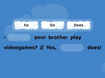 Questions and Answers Simple Present