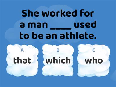 Defining and non-defining relative clauses