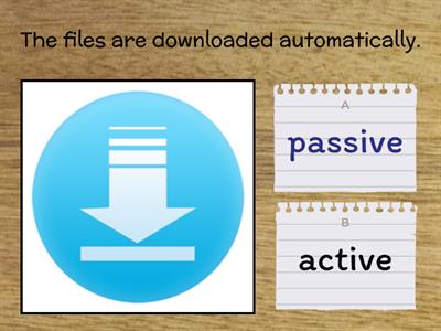 Active and Passive Voice - present passive