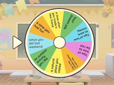 Talk about... (Level 2)