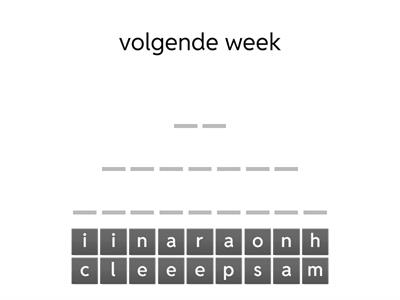 Vocabulaire frans G1.5