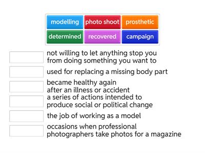 Get Involved B1 unit 1 reading wordwork