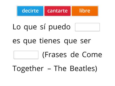 FRASES DE LOS BEATLES.