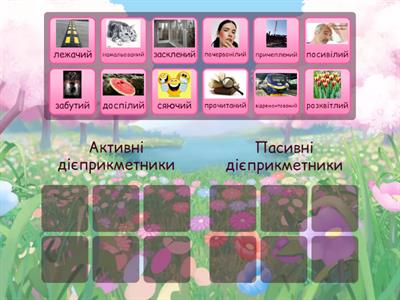 Активні й пасивні дієприкметники