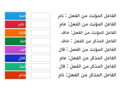 اسم الفاعل