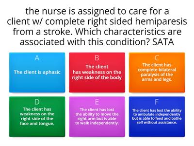 Care Plan Presentation: Stroke