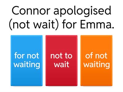 Gateway B2 Reported verbs