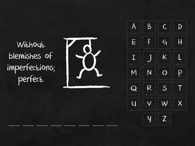 Suffixes -less -ful -able Hangman