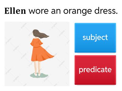 subjects and predicates