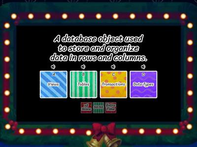 Oracle Database Game Show