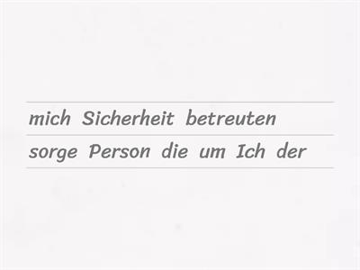 SAG Deutsch Wortschatz Pflegeberuf