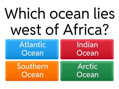 Map of Africa Quiz