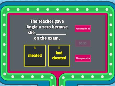 NARRATIVE TENSES PRACTICE 1