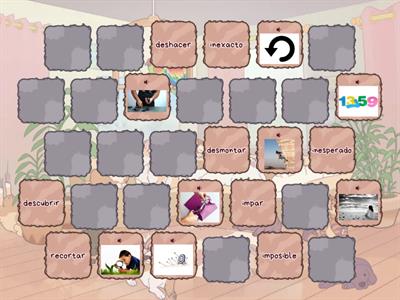 Parejas: Prefijos; Sufijos