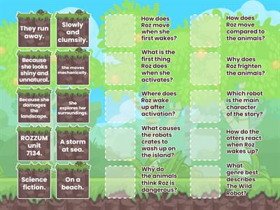 The Wild Robot match up