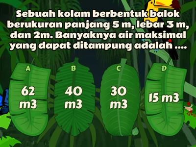 MATEMATIKA  KELAS 6 BANGUN RUANG