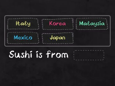 Foods around the world