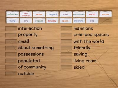 High Note 4, Unit 6D, collocations