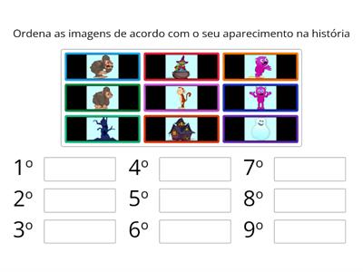 POSSO ENTRAR NUMA HISTÓRIA ASSUSTADORA? - ORDENA AS IMAGENS