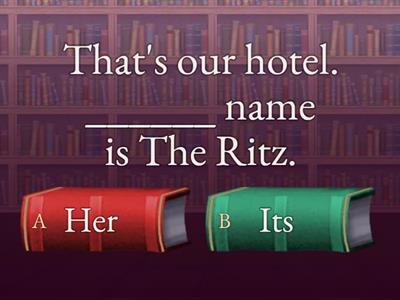 Grammar: Progress check unit 4 (Starter level)