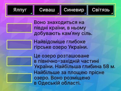 Озера України