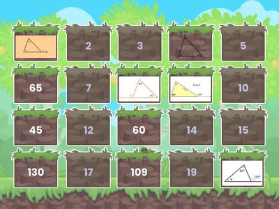 Interior and exterior angles of a triangle