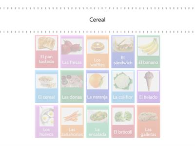 2nd grade - la comida