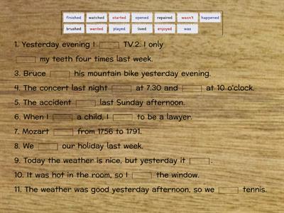 Prepare 2. Grammar Review. Past Simple-1