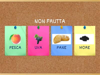 Intruso: NON frutta