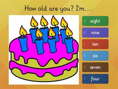 HOW OLD ARE YOU?