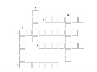 Days of the week, crossword