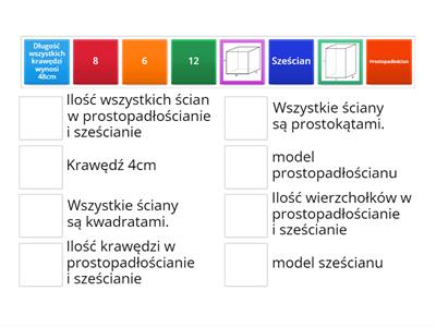 Prostopadłościan - klasa IV