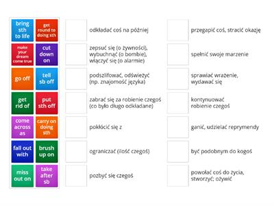 Matura Review - Phrasal Verbs 2