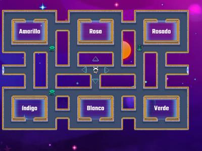 Spanish Colors Maze Runner