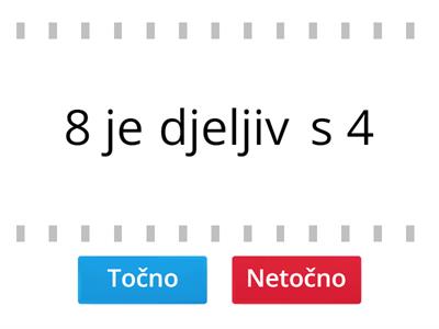 Djeljivost brojeva @