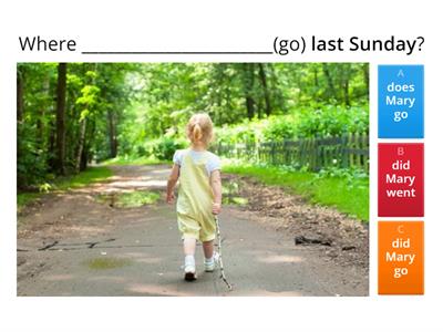 Present Simple vs. Past Simple
