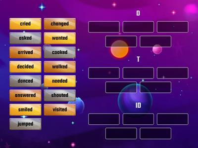 👂D / T / ID - past simple regular verbs