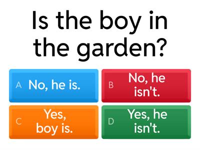 To be - krótkie odpowiedzi.