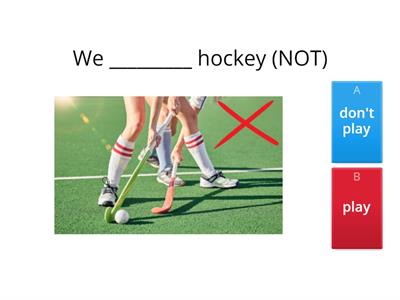 Present Simple Affirmative and Negative